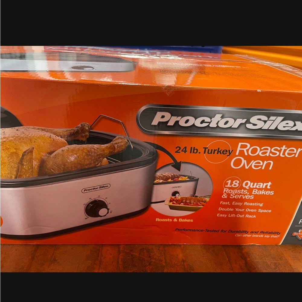 Brand new roaster oven